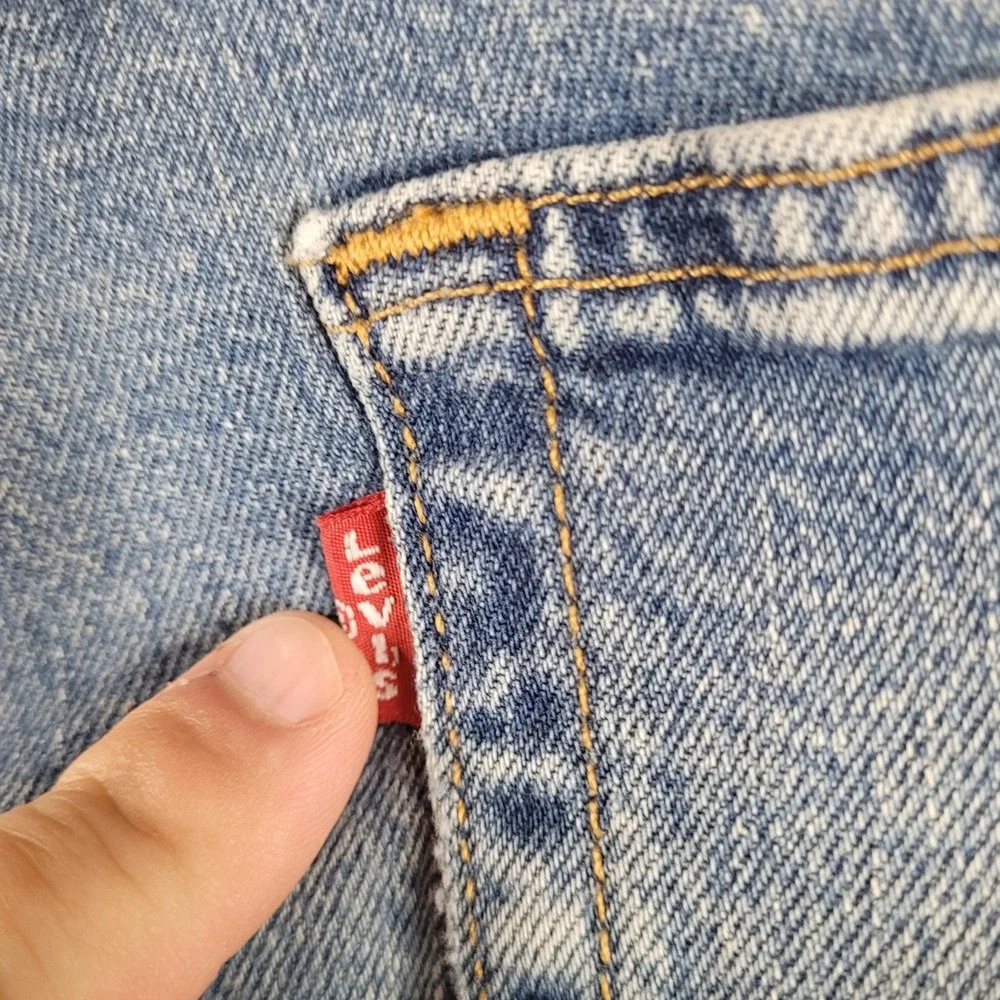 Levi Strauss & Co 514 Denim Collection Straight Blue Wash Jeans Men W40 L30